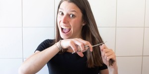 Beitragsbild des Blogbeitrags Wow! Haare selber schneiden ist so einfach!