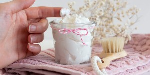 Beitragsbild des Blogbeitrags DIY Feuchtigkeitscreme fürs Gesicht