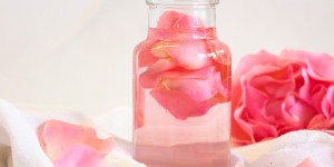 Beitragsbild des Blogbeitrags So einfach ist Rosenwasser selber machen! 
