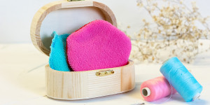 Beitragsbild des Blogbeitrags Kosmetikpads nähen: In wenigen Minuten zum DIY-Abschminkpad!