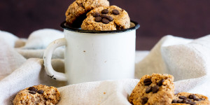 Beitragsbild des Blogbeitrags Yummy: Low Carb Erdnussbutter Plätzchen