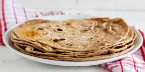 Beitragsbild des Blogbeitrags Wrap Teig selber machen gesund und lecker