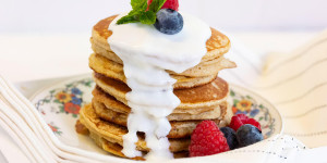 Beitragsbild des Blogbeitrags Protein Pancake Rezept: Einfach & lecker