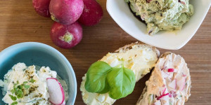 Beitragsbild des Blogbeitrags Quark Aufstrich selber machen: 6 köstliche Rezepte
