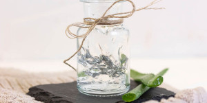 Beitragsbild des Blogbeitrags Aloe Vera Gel ganz einfach selber machen
