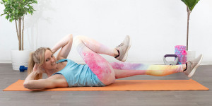 Beitragsbild des Blogbeitrags Mega Bauchmuskel Workout mit Bicycle Crunches!