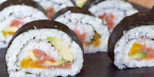 Beitragsbild des Blogbeitrags Das beste Low Carb Sushi der Welt!