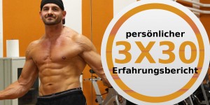 Beitragsbild des Blogbeitrags Das 3X30 Minuten Krafttraining – meine Erfahrung mit sehr kurzen Trainingseinheiten!