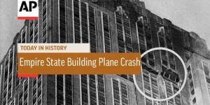 Beitragsbild des Blogbeitrags 1945: Flugzeug ins Empire State Building (Video)