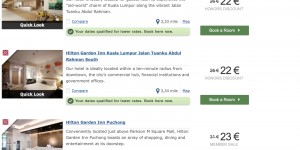 Beitragsbild des Blogbeitrags Günstige Hilton Stays: Kuala Lumpur hat zwei 22 Euro Hilton Hotels in 20 Meter Entfernung