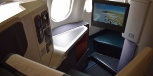 Beitragsbild des Blogbeitrags VIDEO: Cathay Pacific A330 Business Hong Kong – Taipei