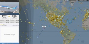 Beitragsbild des Blogbeitrags Air Tahiti übernimmt die Krone des längsten kommerziellen Fluges