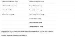 Beitragsbild des Blogbeitrags Qantas sperrt nationale Lounges mit einem neuen Konzept wieder auf