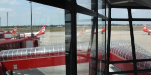 Beitragsbild des Blogbeitrags Jetzt nochmal auf die Besucherterrasse am Flughafen Berlin Tegel