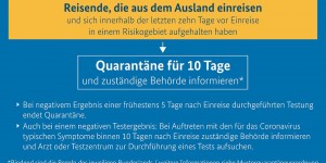 Beitragsbild des Blogbeitrags Alle Infos zur neuen deutschen Quarantänepflicht und digitalen Reiseanmeldung (ab 08.11.) 