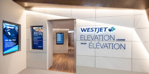 Beitragsbild des Blogbeitrags Die neue Westjet Elevation Lounge in Calgary 