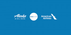 Beitragsbild des Blogbeitrags American Airlines und Alaska Airlines mit gegenseitigen Statusvorteilen 