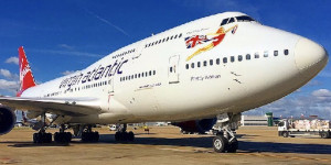 Beitragsbild des Blogbeitrags Virgin Atlantic 747 wird zu Restaurant und mit Event verabschiedet