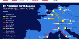 Beitragsbild des Blogbeitrags Neue Nachtzug-Linien für Europa 
