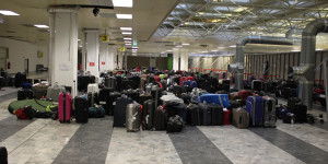 Beitragsbild des Blogbeitrags Eurowings Gepäckaufgabe am Vortag: 5 Euro Gebühr