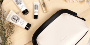 Beitragsbild des Blogbeitrags Qatar Business und First mit neuen Amenity Kits von Diptyque