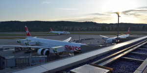 Beitragsbild des Blogbeitrags Swiss fliegt mit 777 nach Palma 
