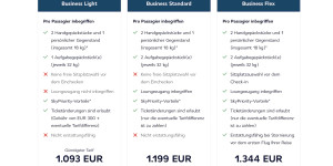 Beitragsbild des Blogbeitrags Air France und KLM führen Business Light Tarif ein