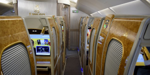 Beitragsbild des Blogbeitrags Emirates Skywards A380 First Sweet Spot ab Februar wieder da