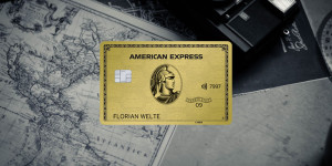 Beitragsbild des Blogbeitrags BIS MONTAG: American Express Gold mit 50.000 Membership Rewards Punkten