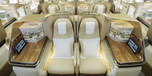 Beitragsbild des Blogbeitrags Emirates bastelt A380 Business in 777