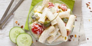 Beitragsbild des Blogbeitrags Italienischer Nudelsalat