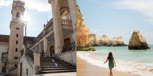 Beitragsbild des Blogbeitrags Portugal Rundreise mit dem Auto – Von Burgen über Klippen – Unsere Reiseroute