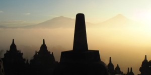 Beitragsbild des Blogbeitrags Picture Diary: Sonnenaufgang beim Borobodur Tempel, Java, Indonesien 