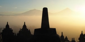 Beitragsbild des Blogbeitrags Picture Diary: Sonnenaufgang beim Borobodur Tempel, Java, Indonesien