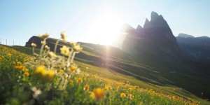 Beitragsbild des Blogbeitrags Wandern auf die Seceda von Wolkenstein 