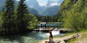 Beitragsbild des Blogbeitrags Ausflug zum Schiederweiher in Hinterstoder in Oberösterreich