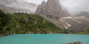 Beitragsbild des Blogbeitrags Wanderung zum Sorapis See in den Dolomiten in Italien