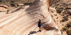 Beitragsbild des Blogbeitrags Valley of Fire Sehenswürdigkeiten – Ein total unterschätztes Wunder der Natur 