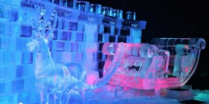 Beitragsbild des Blogbeitrags Ice Magic Linz – Zauberhafte Eiswelt mitten in der Stadt (+ Gewinnspiel)