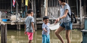 Beitragsbild des Blogbeitrags Unterwegs in den Norden Thailands – Alter traditioneller Markt