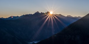 Beitragsbild des Blogbeitrags Sonnenaufgang über Schladming