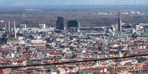 Beitragsbild des Blogbeitrags Wien vom Heuberg aus gesehen