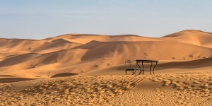 Beitragsbild des Blogbeitrags Kurze Pause – in einigen Tagen seht ihr hier die Wüste Marokkos! 