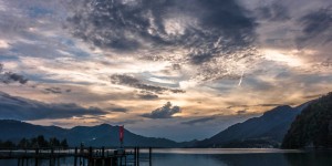 Beitragsbild des Blogbeitrags Abendstimmung am Wolfgangsee