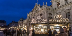Beitragsbild des Blogbeitrags Advent beim Schloss Belvedere