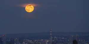 Beitragsbild des Blogbeitrags Der Supermond von gestern …
