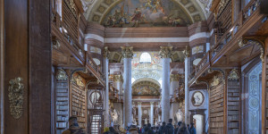 Beitragsbild des Blogbeitrags Prunksaal der Nationalbibliothek 