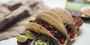 Beitragsbild des Blogbeitrags Mexikanische Tacos mit vegini