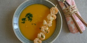 Beitragsbild des Blogbeitrags Mollige Süßkartoffelsuppe 