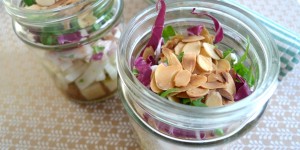 Beitragsbild des Blogbeitrags Sommersalat aus dem Glas